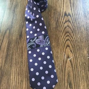 Karl Knox Purple Tie